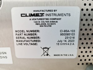 Thumbnail image of Climet Model CI-95A Microbial Air Sampler 100 LPM Lab