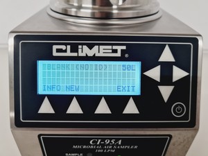 Thumbnail image of Climet Model CI-95A Microbial Air Sampler 100 LPM Lab