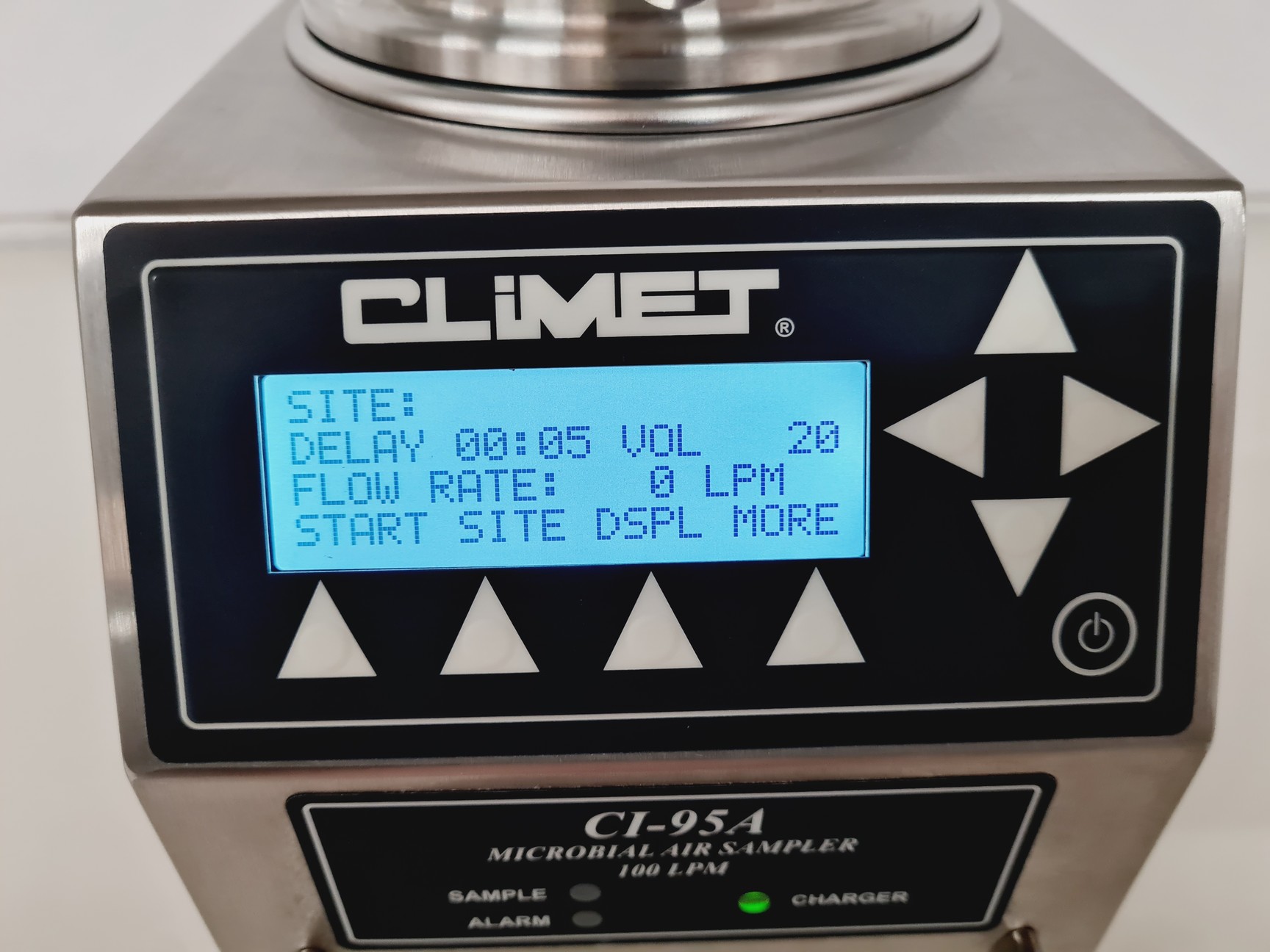 Image of Climet Type CI-95A Microbial Air Sampler 100 LPM Lab