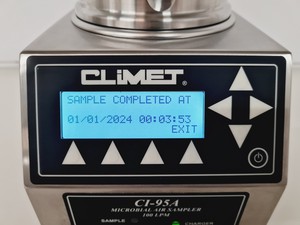 Thumbnail image of Climet Type CI-95A Microbial Air Sampler 100 LPM Lab