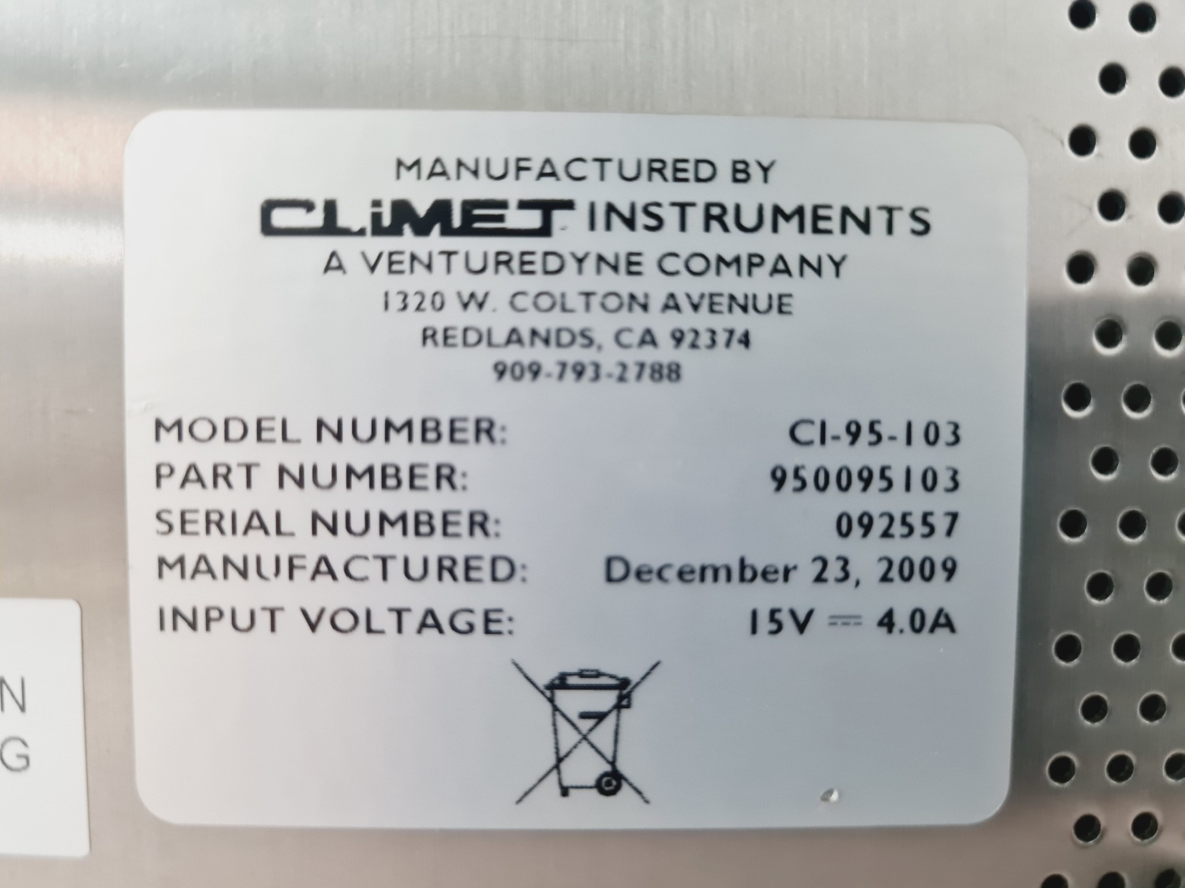Image of Climet Model CI-95+ Microbial Air - Sampler Lab