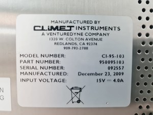 Thumbnail image of Climet Model CI-95+ Microbial Air - Sampler Lab