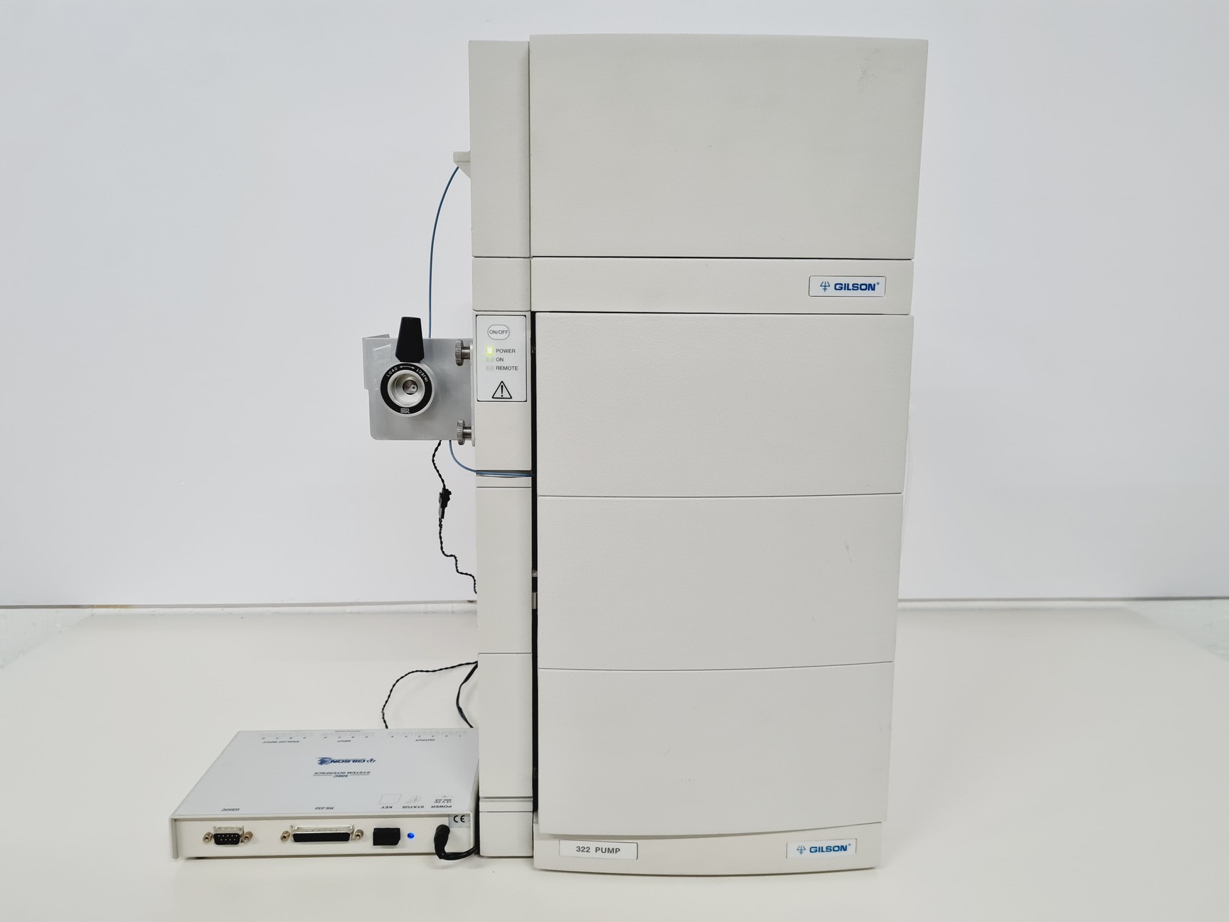 Image of Gilson 322 Pump with Gilson UV/VIS-155 & Rheodyne 7725i Injector System Lab