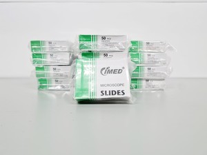 Thumbnail image of Job Lot of 78 Boxes Microscope Slides (CAT No. 7105-1) Lab