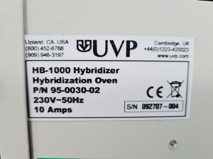 Thumbnail image of UVP Laboratory Products HB-1000 Hybridizer Hybridization Oven Lab