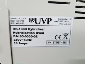 Thumbnail image of UVP Lab Products HB-1000 Hybridizer Hybridization Oven Lab