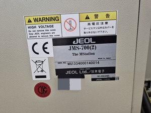 Thumbnail image of JEOL The MStation JMS-700 JMS-700(2) Double Focusing Mass Spectrometer Lab