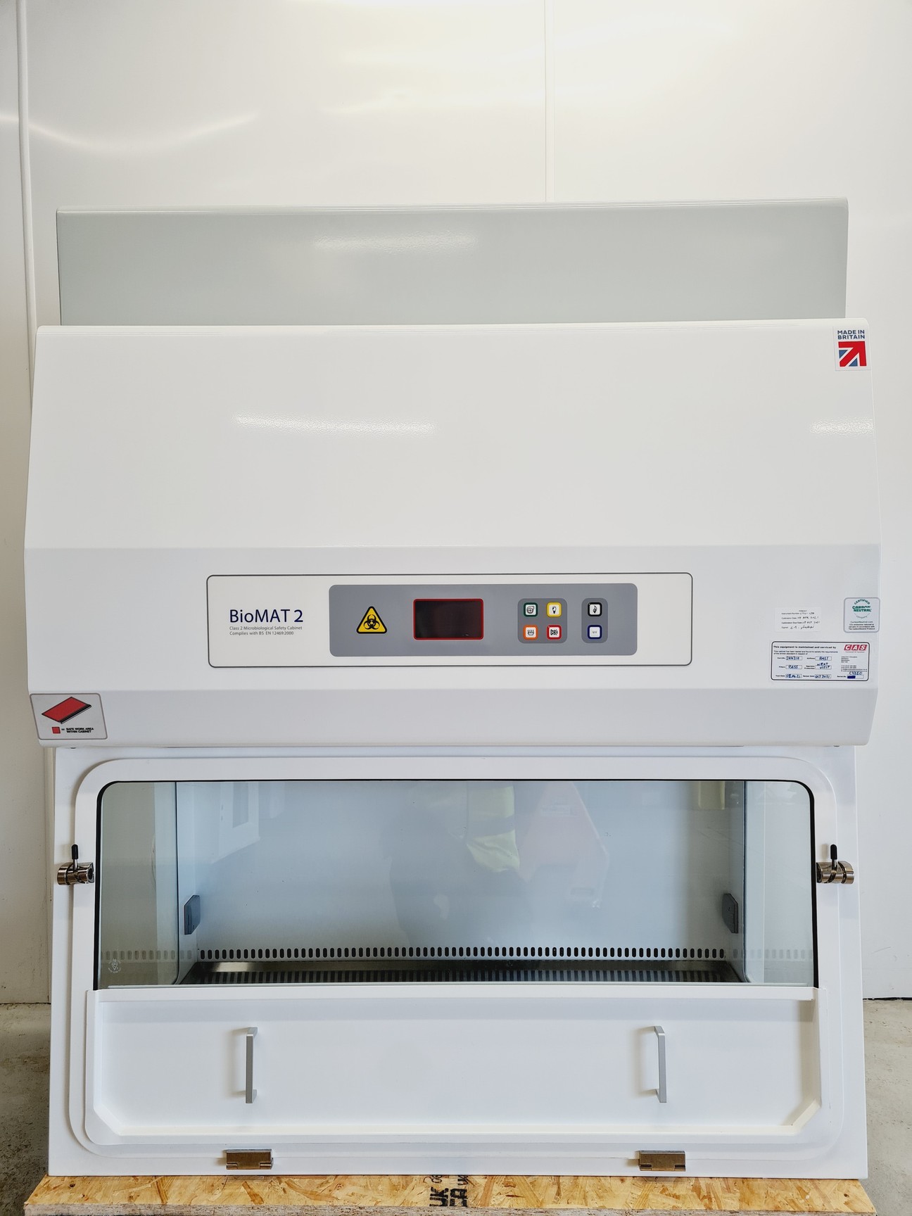 Image of  BioMAT 2 Class 2 Microbiological Safety Cabinet CAS Lab