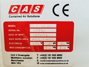 Thumbnail image of  BioMAT 2 Class 2 Microbiological Safety Cabinet CAS Lab