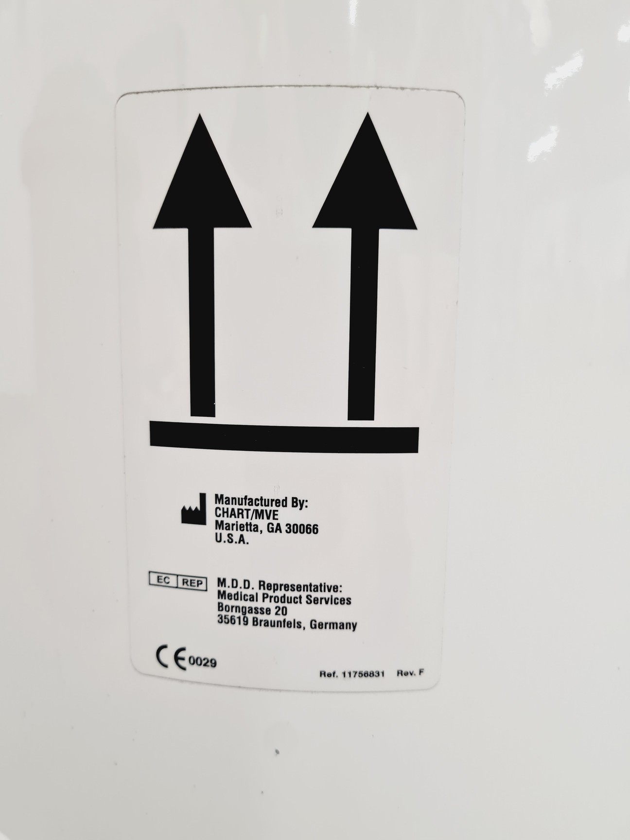 Image of MVE Cryo-Shipper Mini 5.9Ltr with ShipsLog 3 Temperature Data Logger Lab