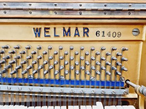 Thumbnail image of Welmar Upright Piano 61409 1961