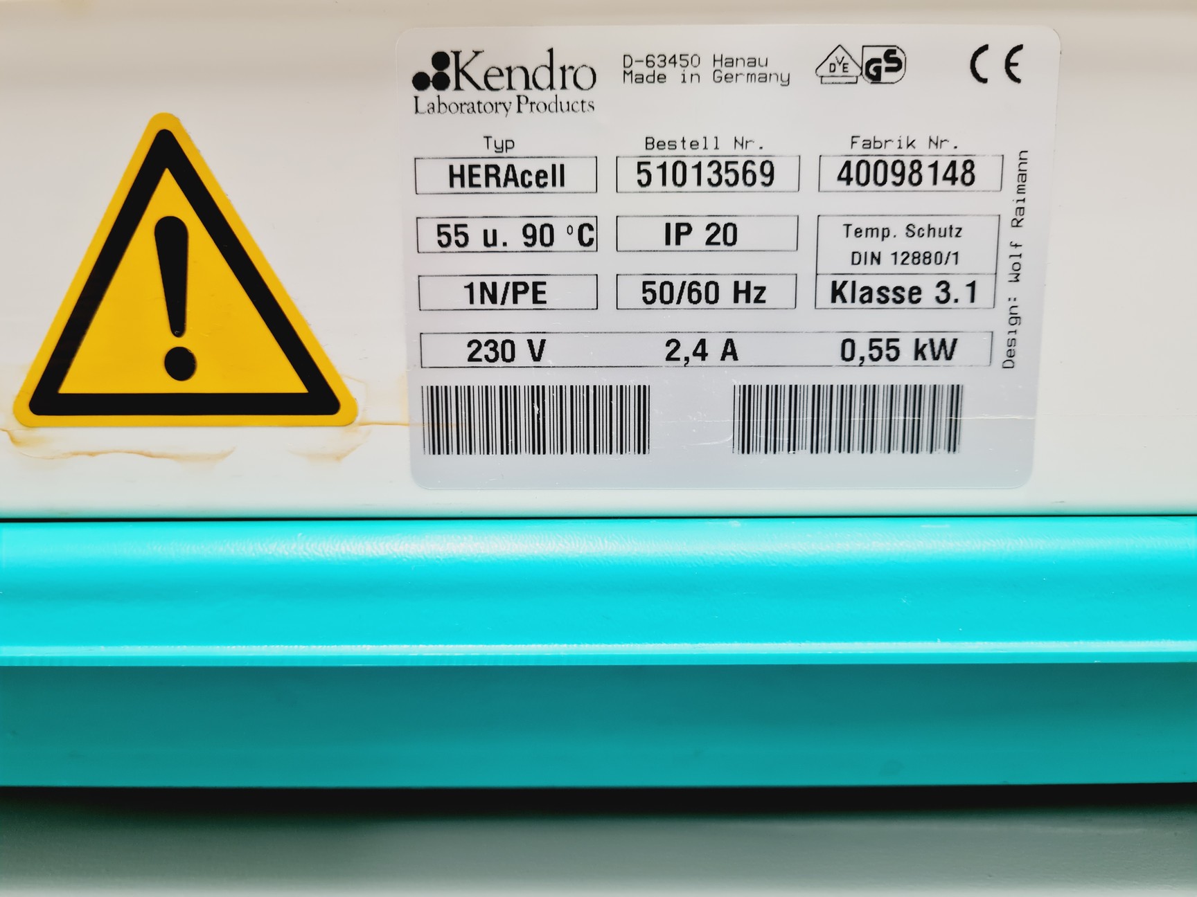 Image of Heraeus Heracell 150 Co2 Incubator Spares/Repair Lab