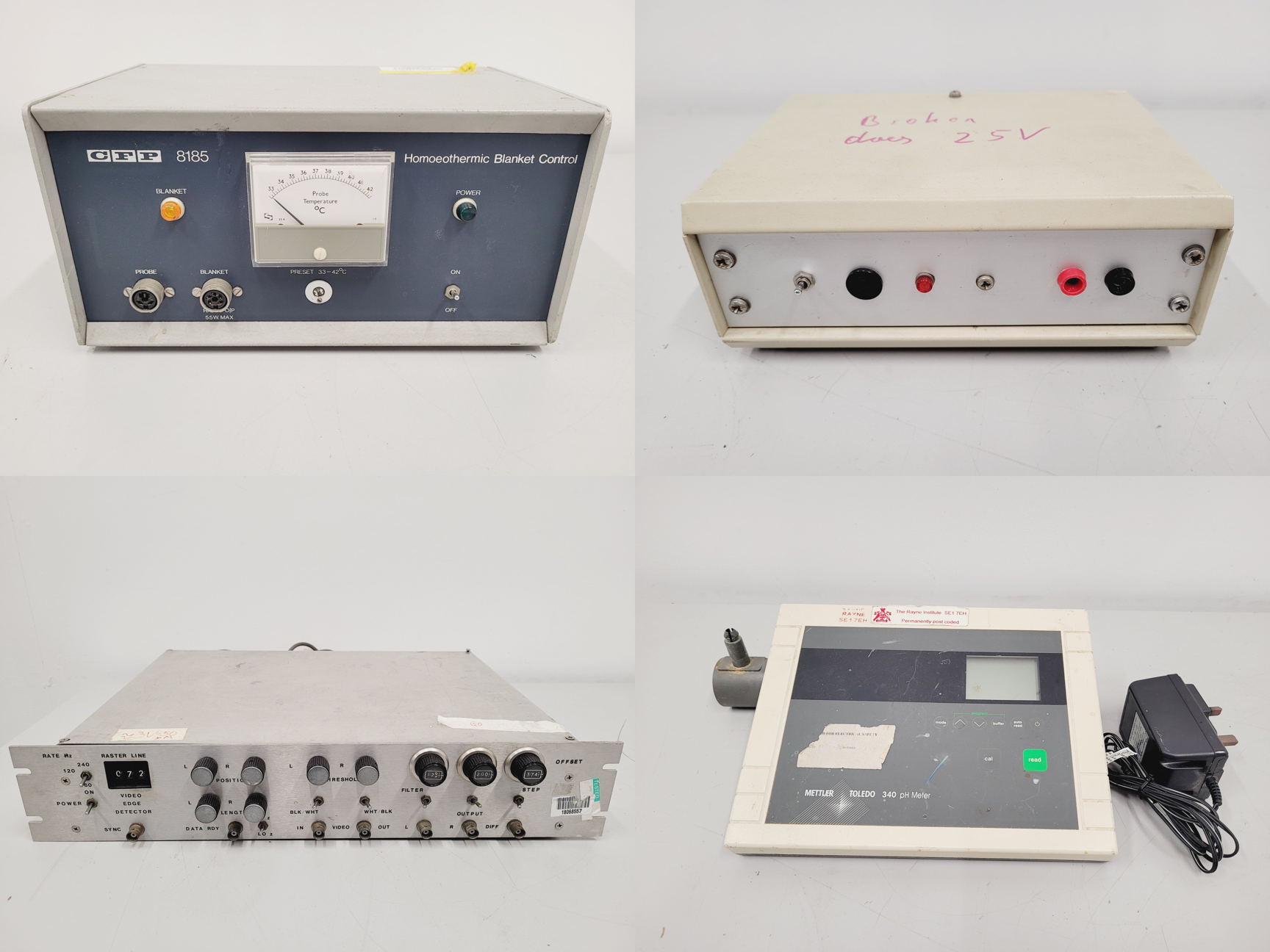 Image of Mixed Job Lot of Laboratory Equipment - Mettler Toledo, Carl Zeiss, Consort, Bio