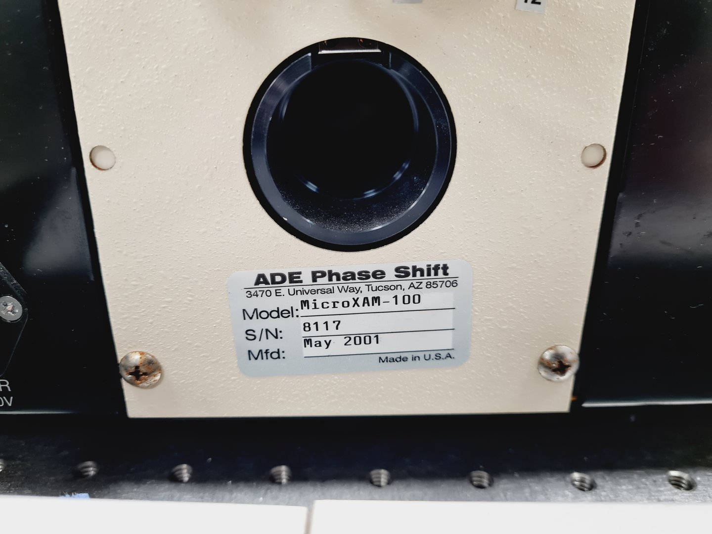 Image of ADE Phase Shift MicroXAM-100 Surface Profile Mapping Microscope Lab Faulty