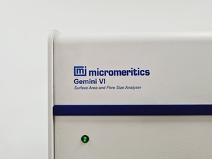 Thumbnail image of Micromeritics Gemini VI Surface Area & Pore Size Analyzer w/ PC & Software Lab