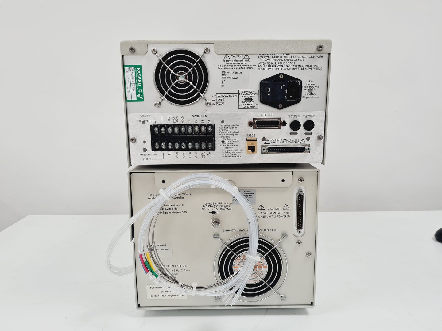 Image of Waters HPLC System Including 2487 Detector, 717 Autosampler, 600S Controller 