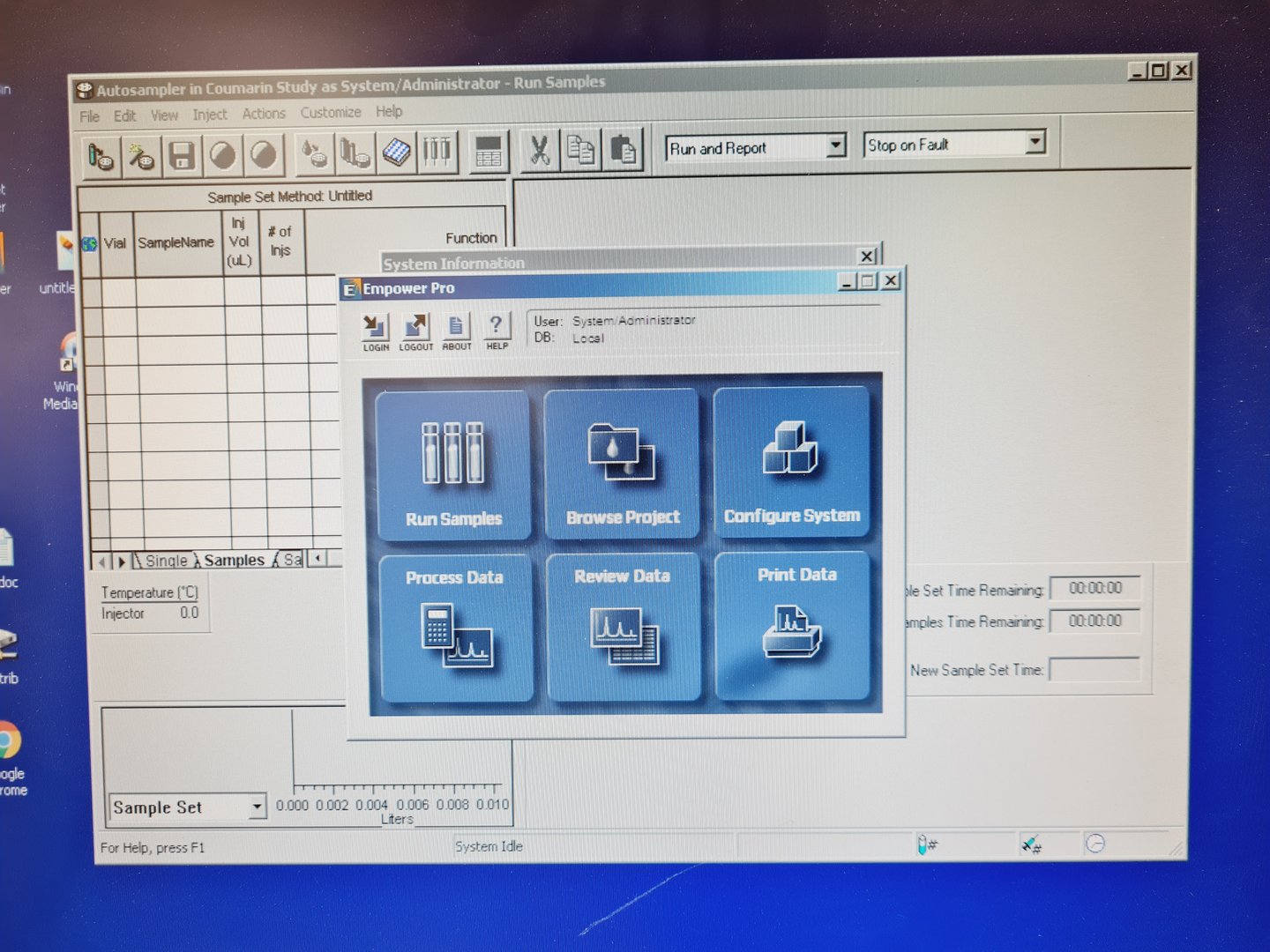 Image of Waters HPLC System Including 2487 Detector, 717 Autosampler, 600S Controller 