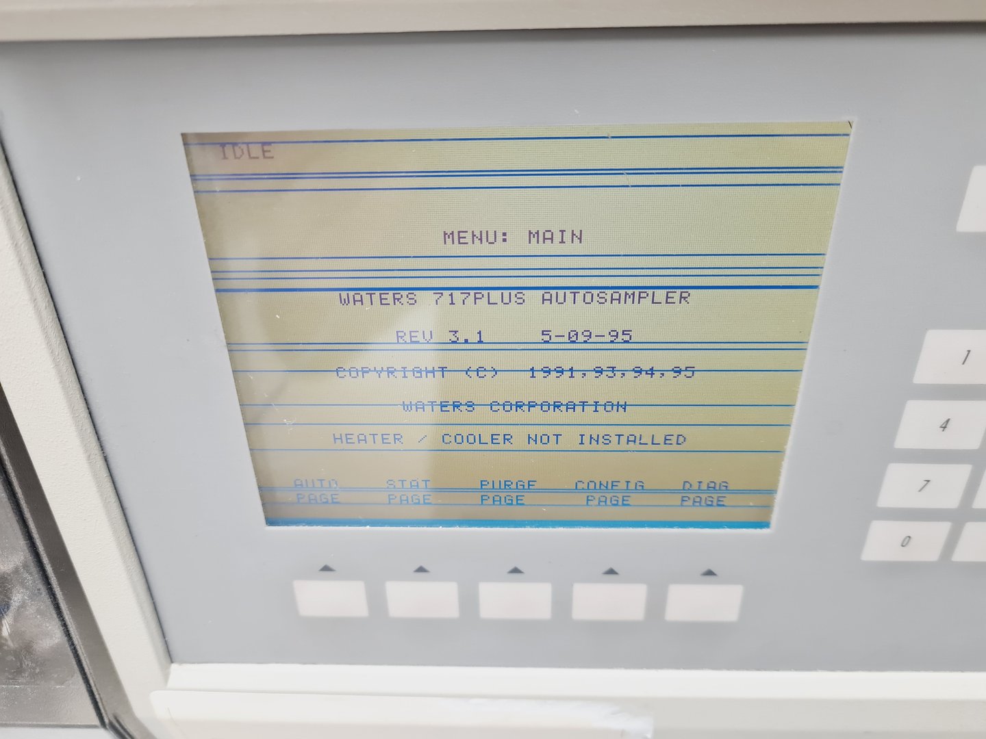 Image of Waters HPLC System Including 2487 Detector, 717 Autosampler, 600S Controller 