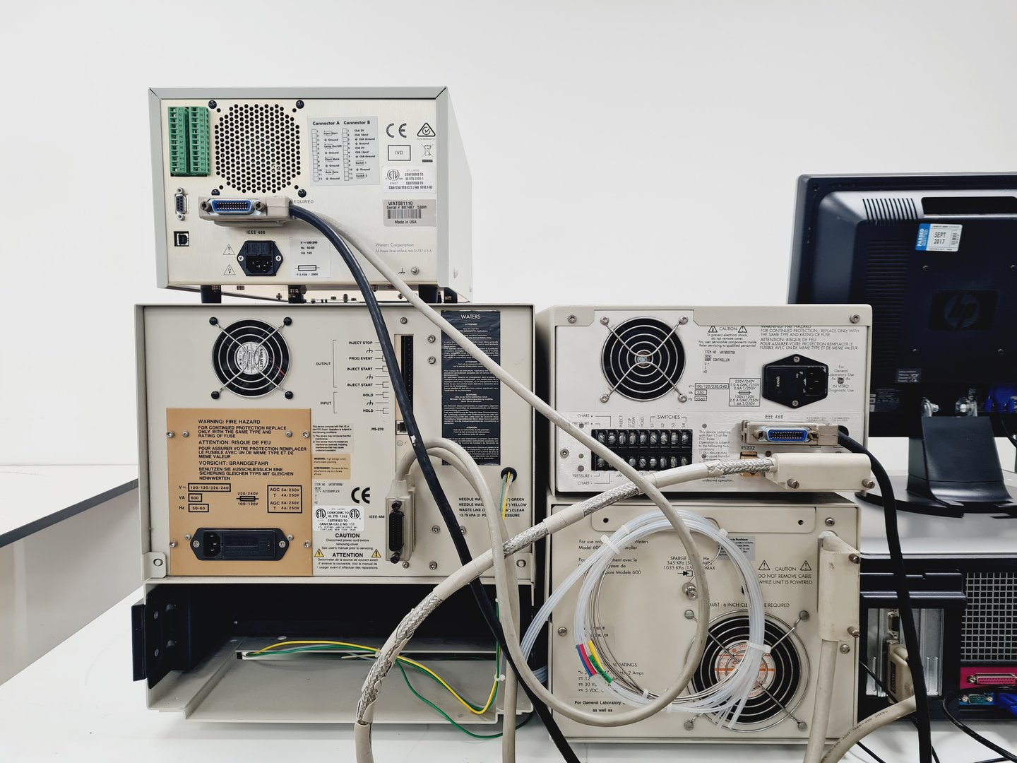 Image of Waters HPLC System Including 2487 Detector, 717 Autosampler, 600S Controller