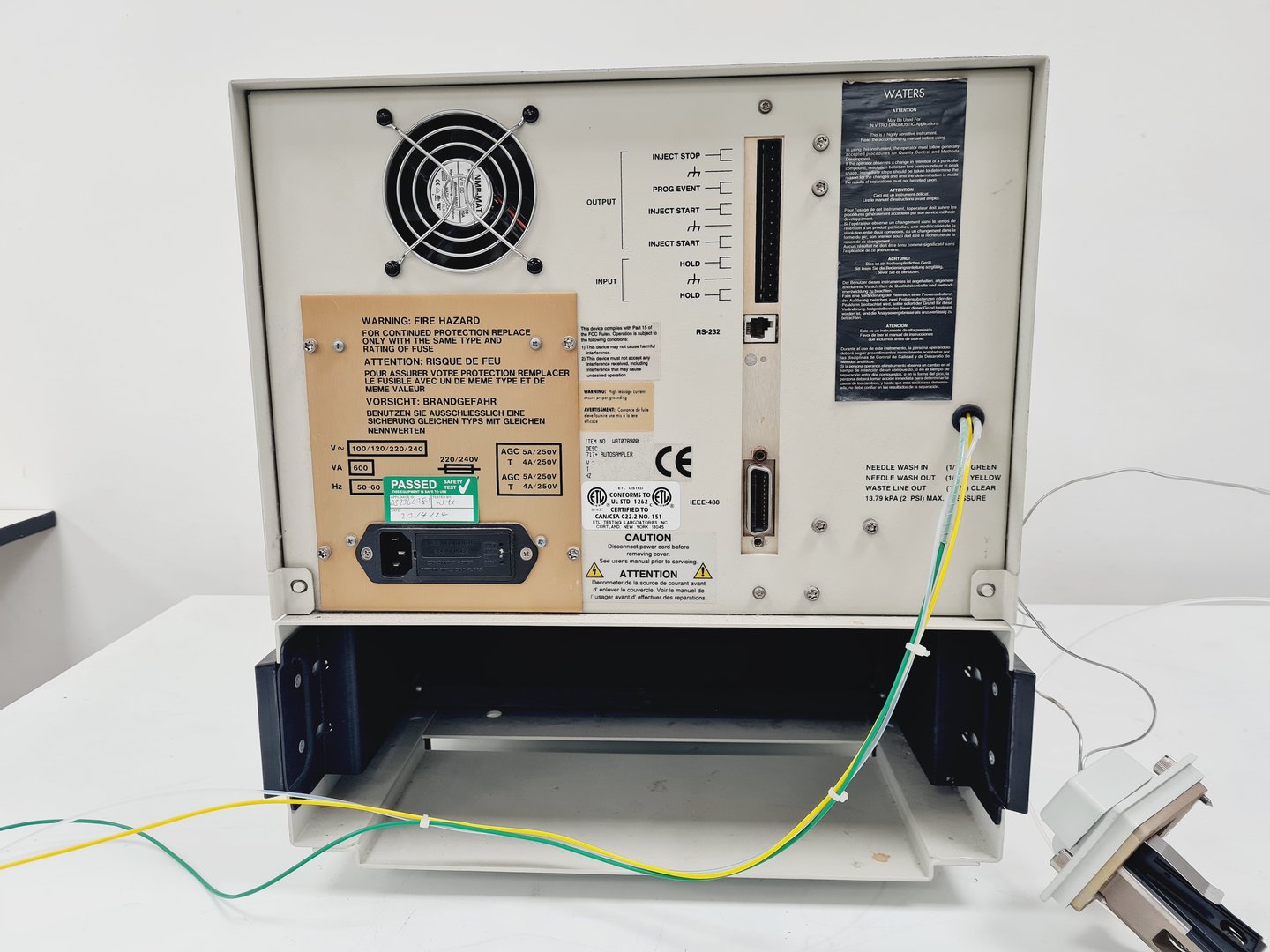 Image of Waters HPLC System Including 2487 Detector, 717 Autosampler, 600S Controller 