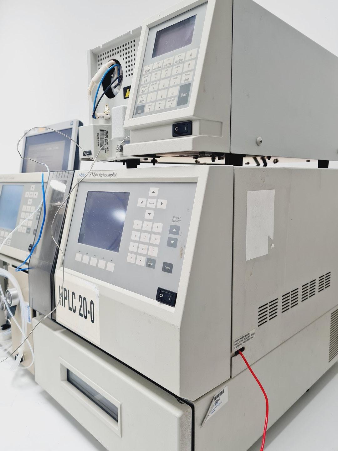 Image of Waters HPLC System Including 2487 Detector, 717 Autosampler, 600S Controller 