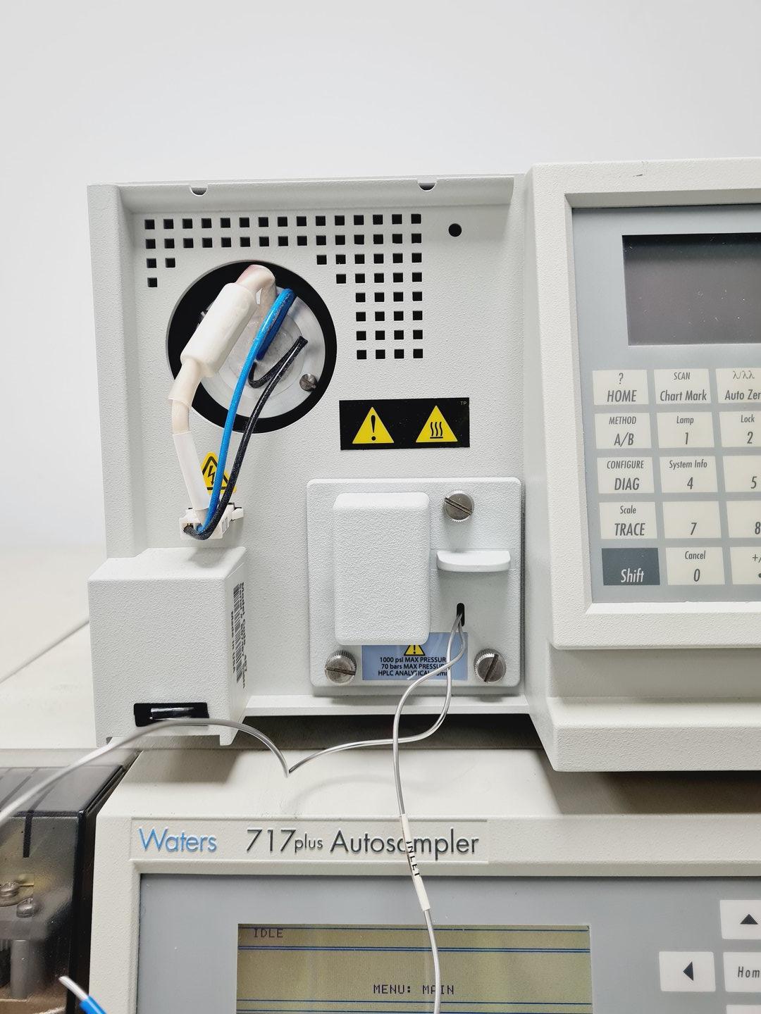 Image of Waters HPLC System Including 2487 Detector, 717 Autosampler, 600S Controller 