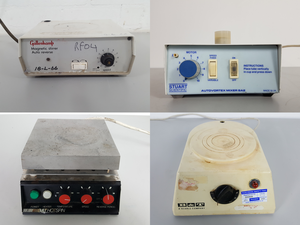 Thumbnail image of Job lot of Laboratory Shakers and Magnetic Stirrers - Stuart, VWR, Techne, IKA 