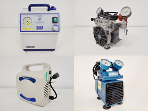 Thumbnail image of Lot of Laboratory Vacuum Pumps, Gauges & Accessories Lab
