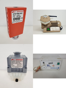 Thumbnail image of Lot of Laboratory Vacuum Pumps, Gauges & Accessories Lab