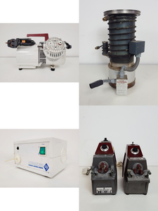 Thumbnail image of Lot of Laboratory Vacuum Pumps, Gauges & Accessories Lab