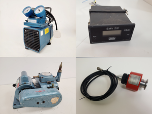 Thumbnail image of Lot of Laboratory Vacuum Pumps, Accessories & Gauges - Diaphragm Peristaltic Lab