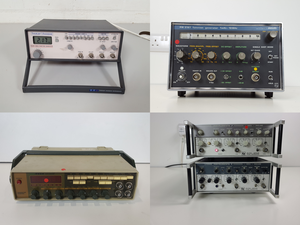 Thumbnail image of Lot of Electrical Engineering Meters & Signal Generators Lab