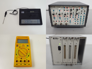 Thumbnail image of Lot of Electrical Engineering Meters & Signal Generators Lab