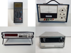 Thumbnail image of Lot of Electrical Engineering Meters & Signal Generators Lab