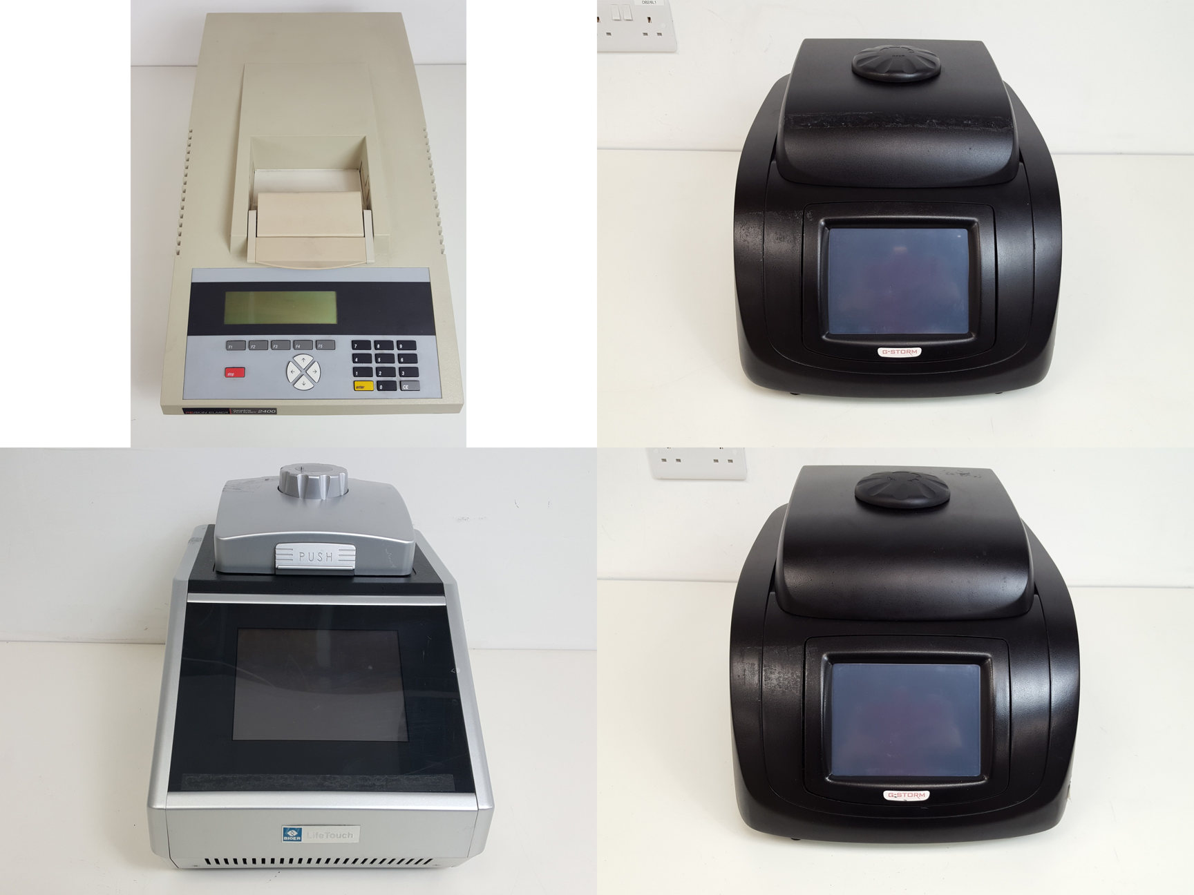 Image of Job Lot of Laboratory Thermal Cyclers and Dry Block Heaters - Techne, Hybaid Lab