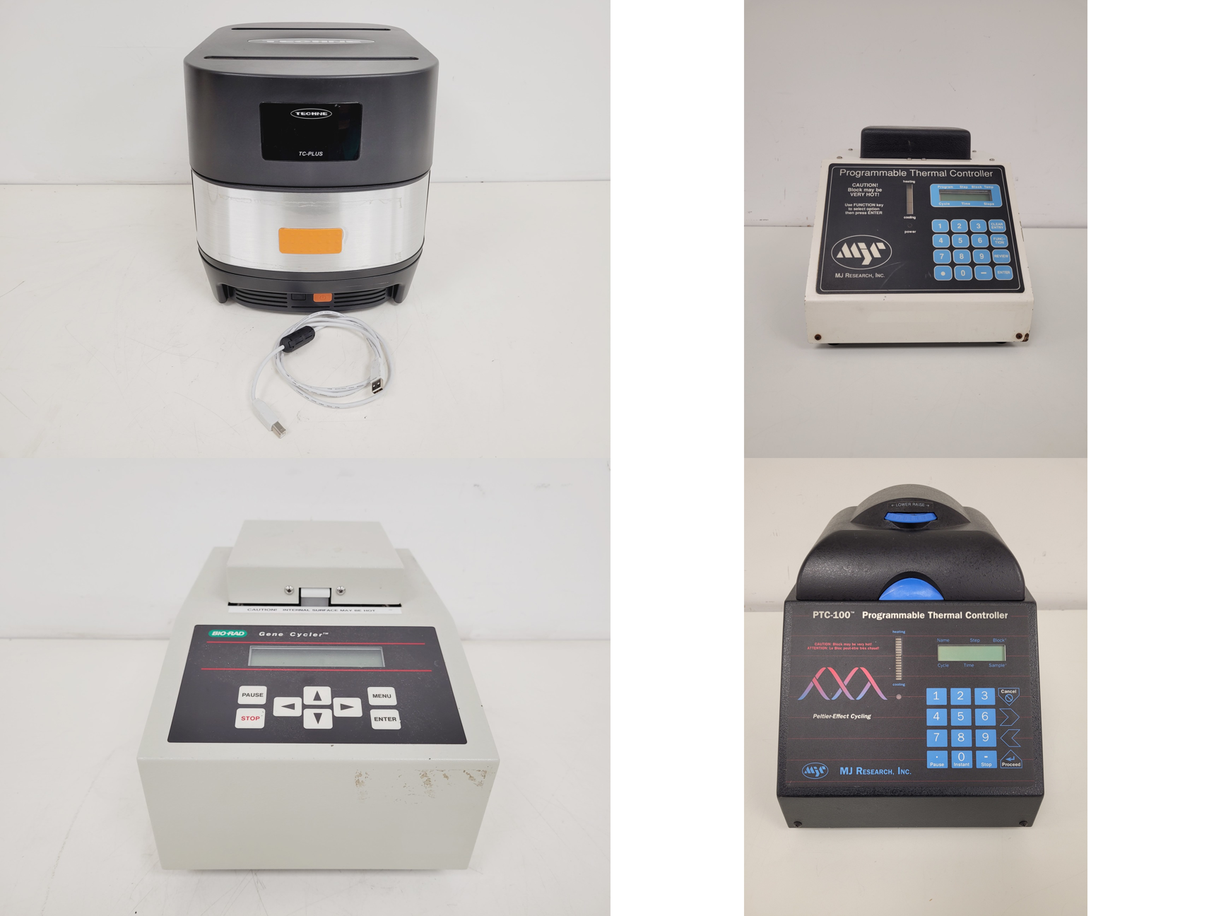 Image of Job Lot of Laboratory Thermal Cyclers and Dry Block Heaters - Techne, Hybaid Lab