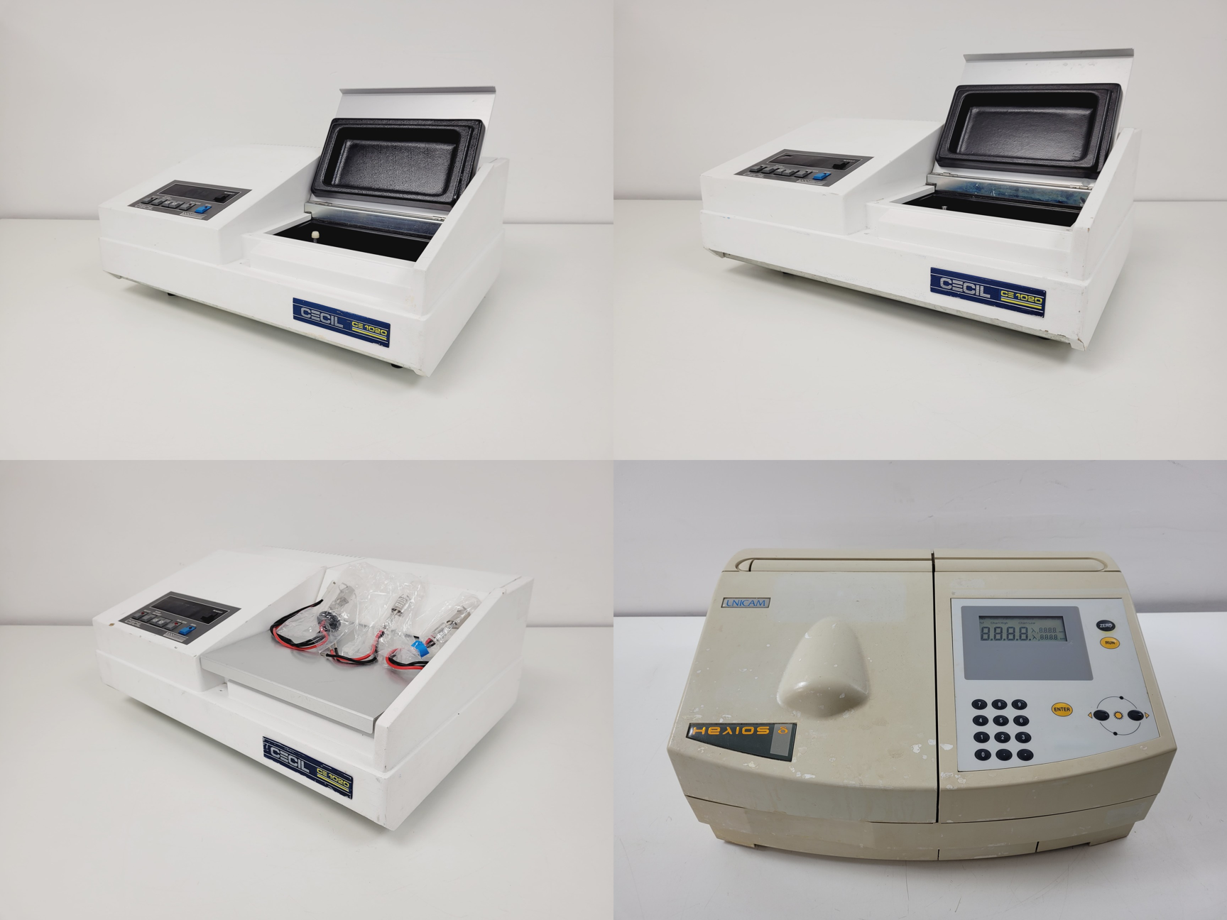 Spectrometer Box Job Lot of Laboratory Spectroscopy Equipment - Spectrometers, Parts ...