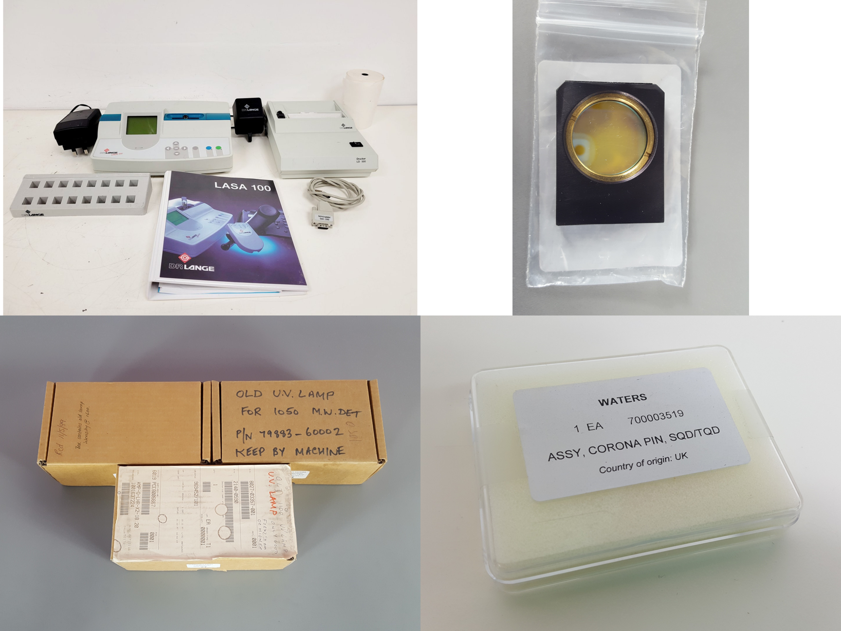Image of Job Lot of Laboratory Spectroscopy Equipment - Spectrometers, Parts & Accs Lab