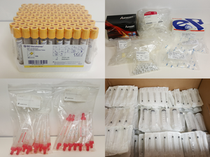 Thumbnail image of Large Job Lot of Laboratory Glassware, Plasticware & Consumables Lab