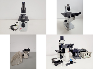Thumbnail image of Job Lot of Microscopes, Light Sources, & Other Microscopy Equipment Lab