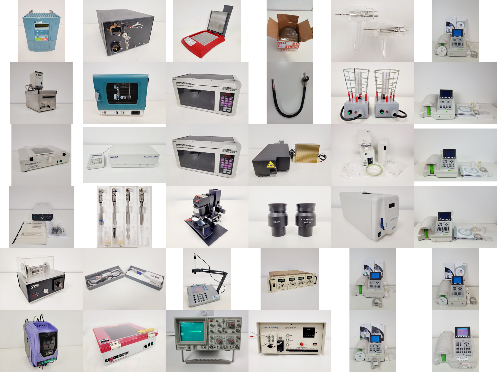 Image of Job Lot of Mixed Laboratory Equipment - Thermo - Eppendorf - Randox Lab