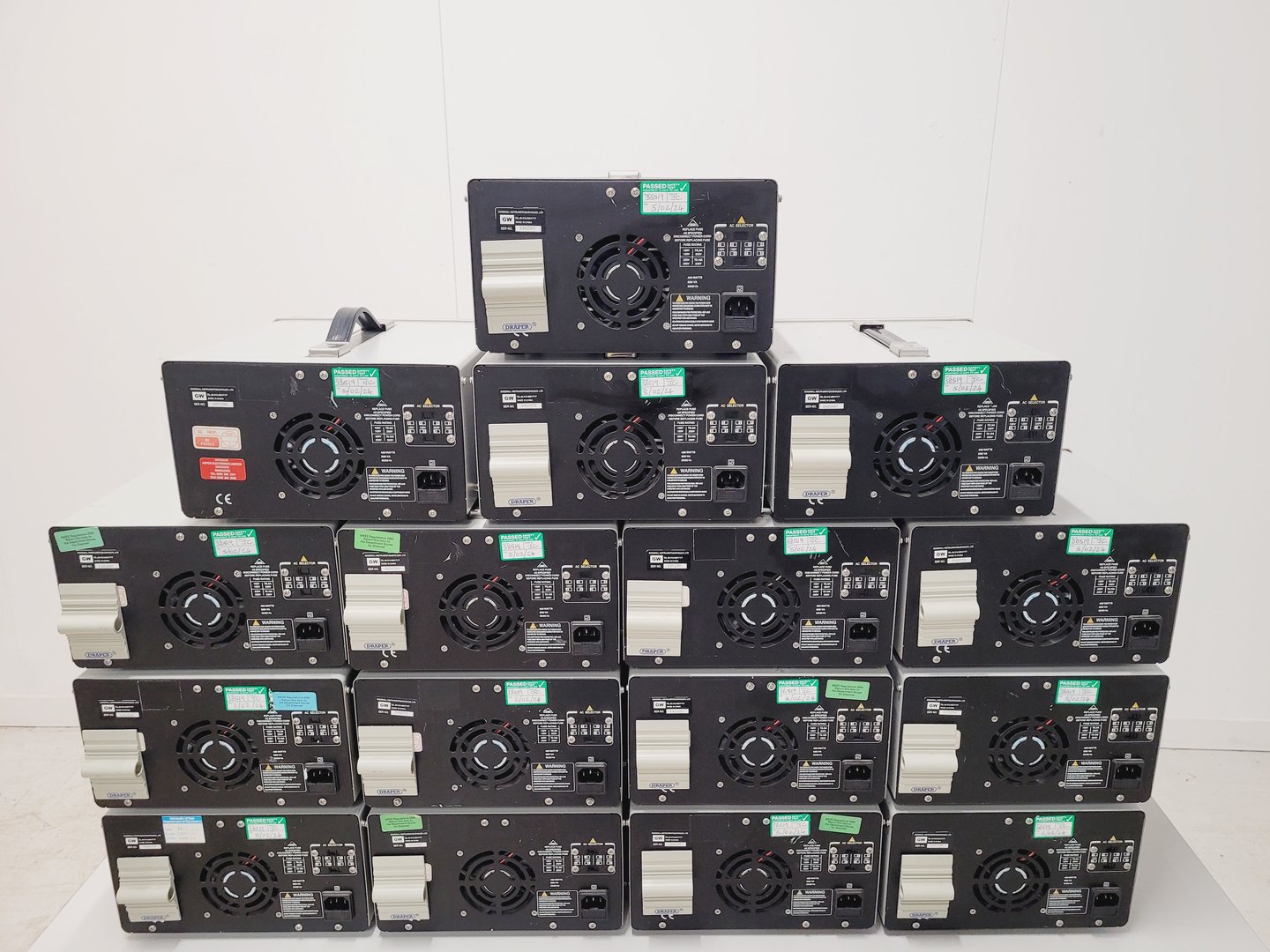 Image of 35 x G.W. Instek GPS-4303 DC Laboratory Power Supply Units Lab
