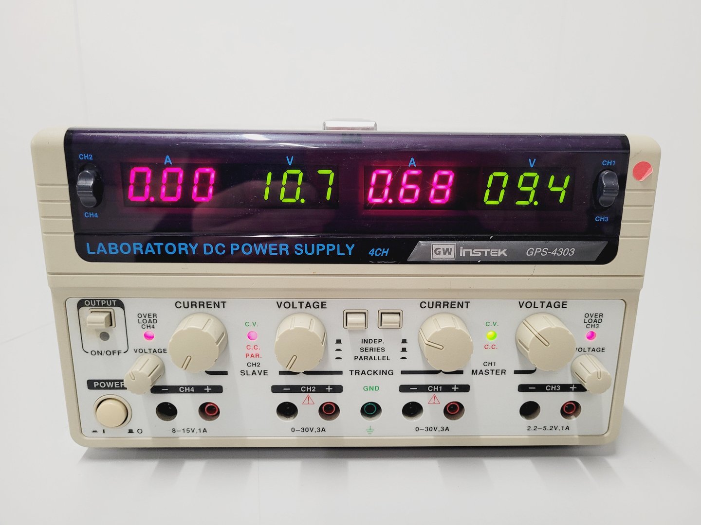 Image of 35 x G.W. Instek GPS-4303 DC Laboratory Power Supply Units Lab