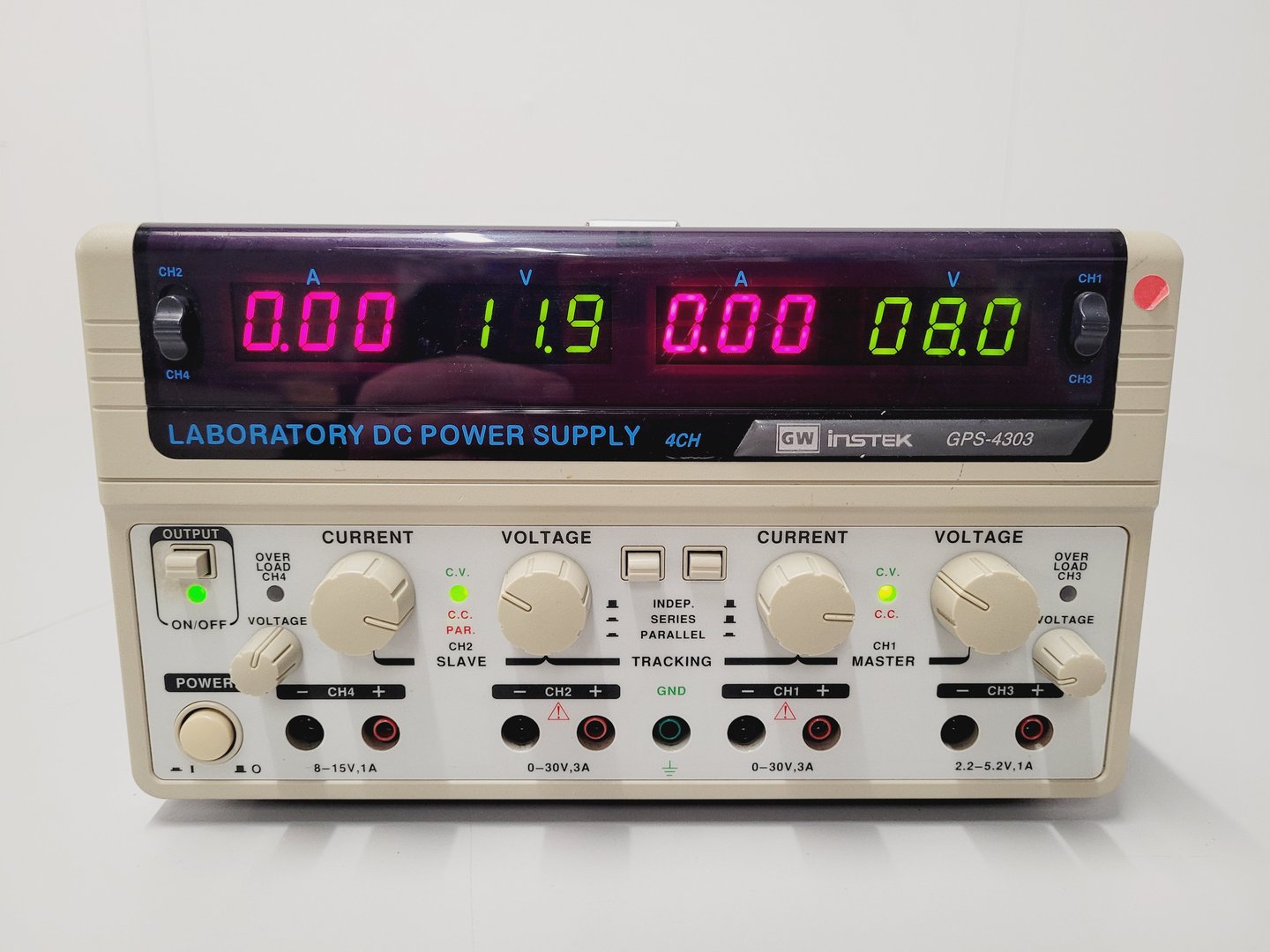Image of 35 x G.W. Instek GPS-4303 DC Laboratory Power Supply Units Lab