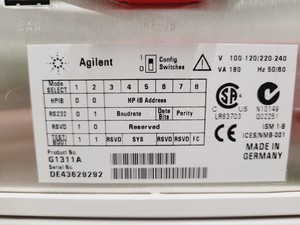 Thumbnail image of Agilent 1100 Series HPLC System G1316A, G1314A, G1313A, G1311A with Flex Cart