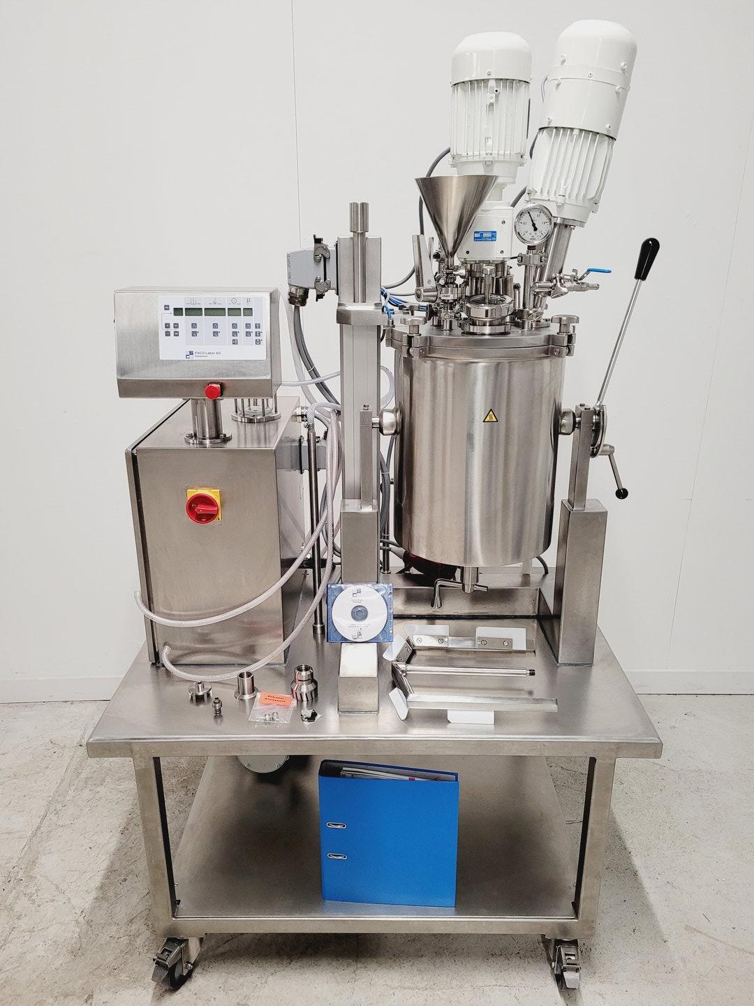 Image of Esco Labor EL20 Stainless 20 Litre Homogeniser Dissolver Mixing Ketle Lab