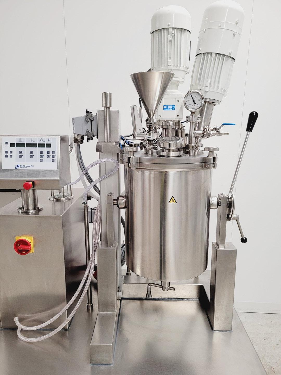 Image of Esco Labor EL20 Stainless 20 Litre Homogeniser Dissolver Mixing Ketle Lab