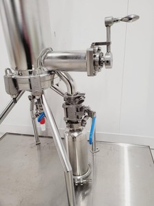 Thumbnail image of Pope Scientific 3 Litre Stainless Nutsche Filter Dryer Powered, Water Jacketed