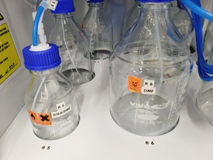 Thumbnail image of CS Bio Co. Peptide Synthesizer Model CS136 Full Glassware Lab