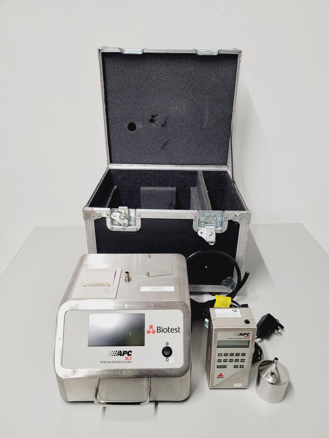 Image of Biotest APC M3 P52100S Airborne Particle Counter and APC Plus 943201